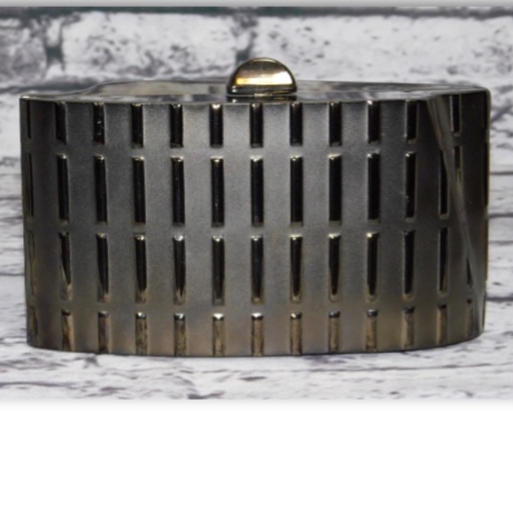 Handbags - Metal Evening Bag/Clutch w/Chain Strap